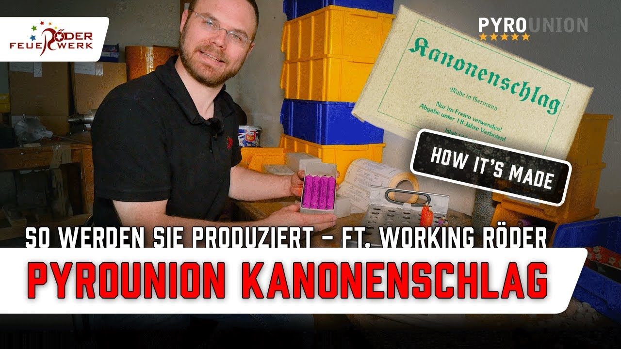 Die Kanonenschläge von Pyrounion - Einblick in die Produktion
