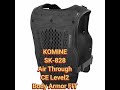 KOMINE BODY PROTECTOR SK-828