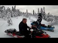 Skoterhelg 2026 V5 - Dag 1 Jakten på bra snö