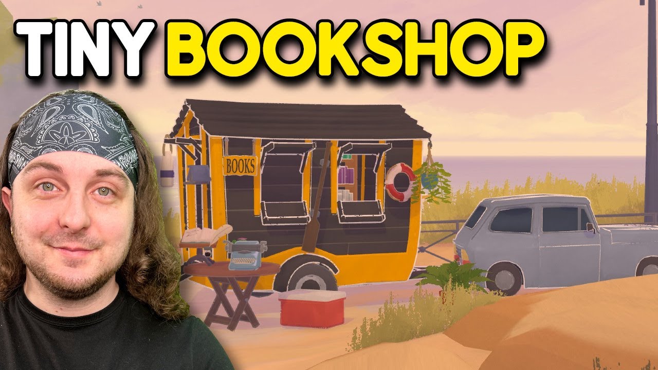 Continuing Our AWESOME Book Selling Business By The Sea! (Tiny Bookshop)