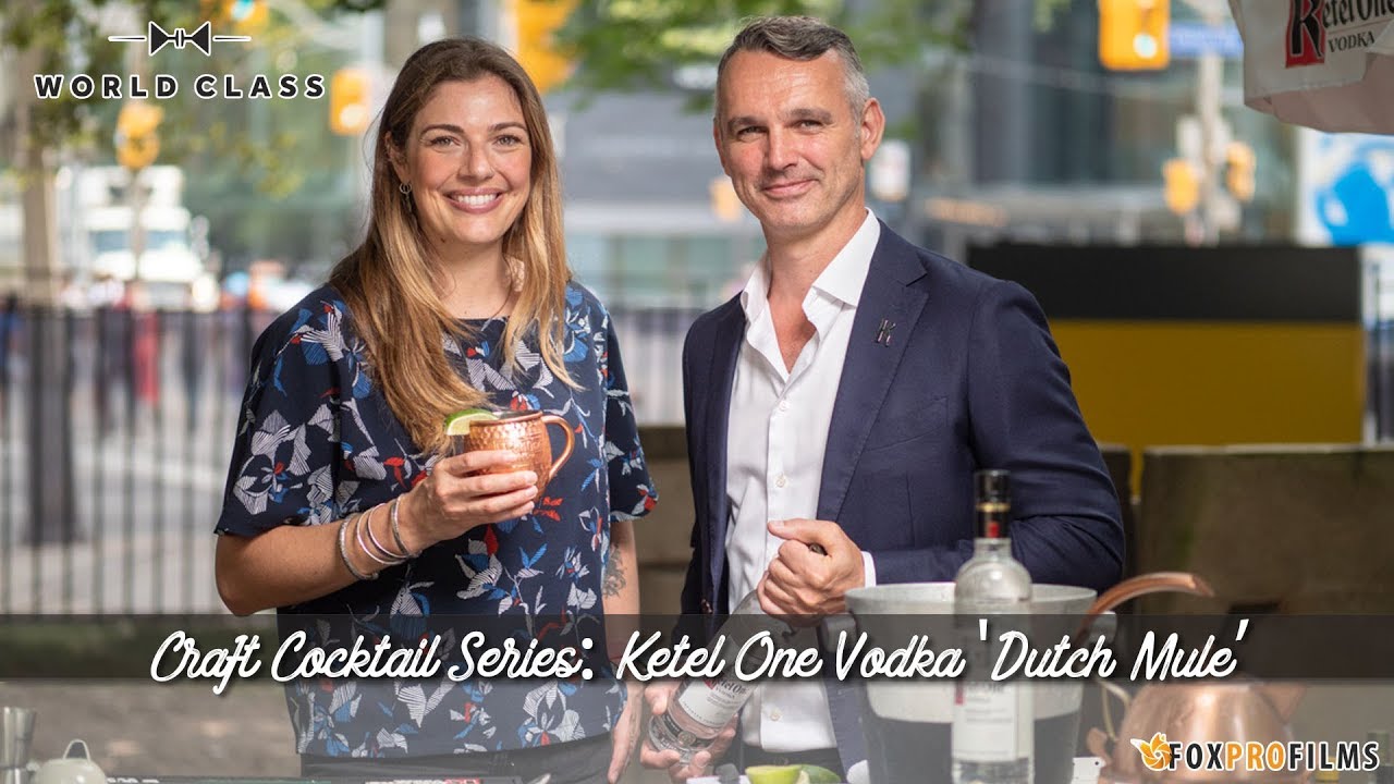 World Class Global Cocktailian Lauren Mote crafts Ketel One 'Dutch Mule'