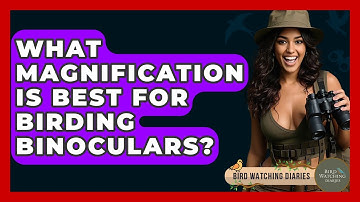 What Magnification Is Best For Birding Binoculars? - Bird Watching Diaries