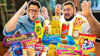 PROBANDO DULCES VENEZOLANOS y COLOMBIANOS