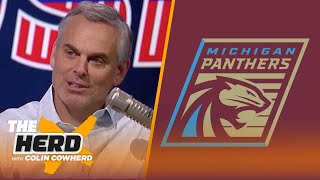 Spring football is back — Colin Cowherd unveils the 8 teams in the new USFL | THE HERD