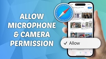 How to Allow Camera and Microphone Permissions for Website in Safari on iOS 18