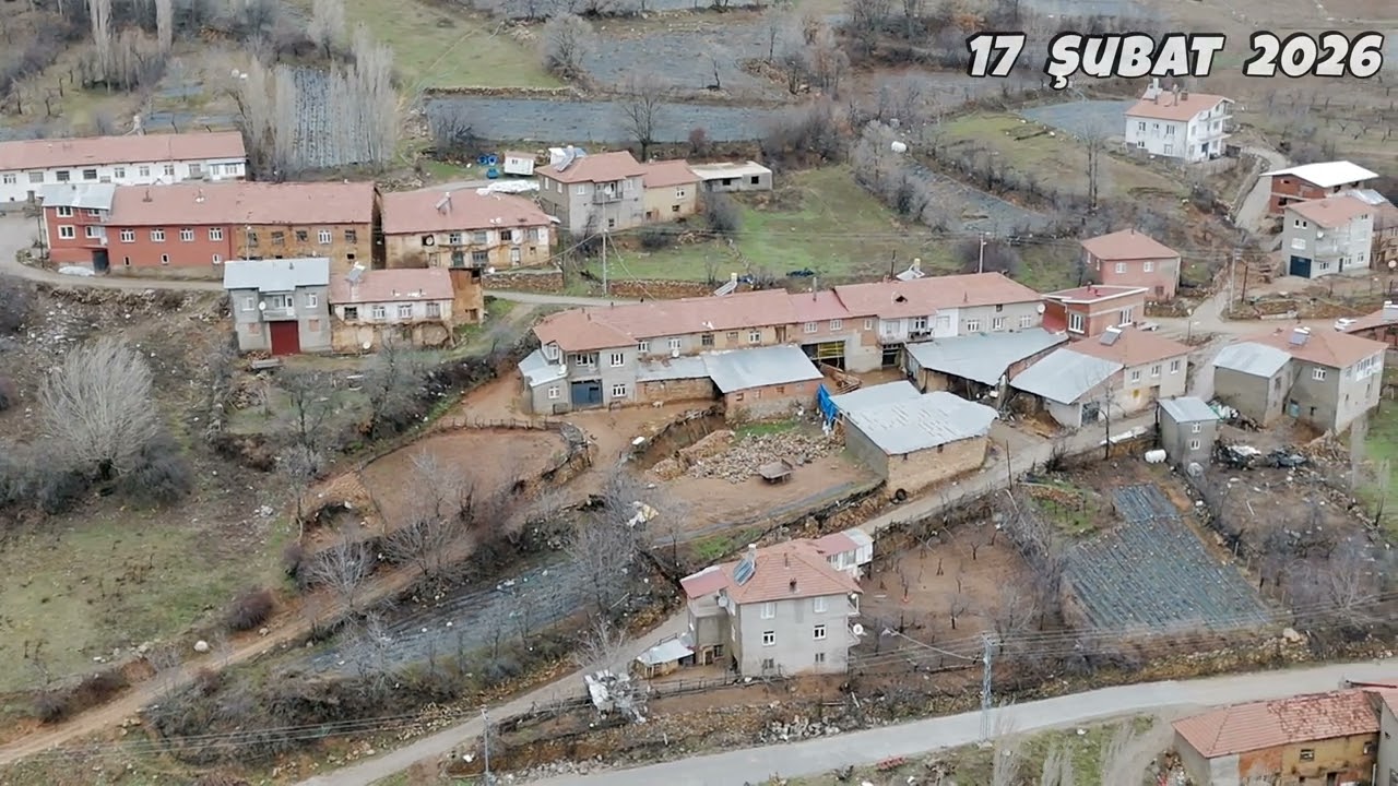  Köyde  Kış Manzarası 17 Şubat 2026 