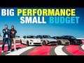 Performance car challenge hyundai elantra n vs mazda mx5 miata vs honda civic si vs subaru brz