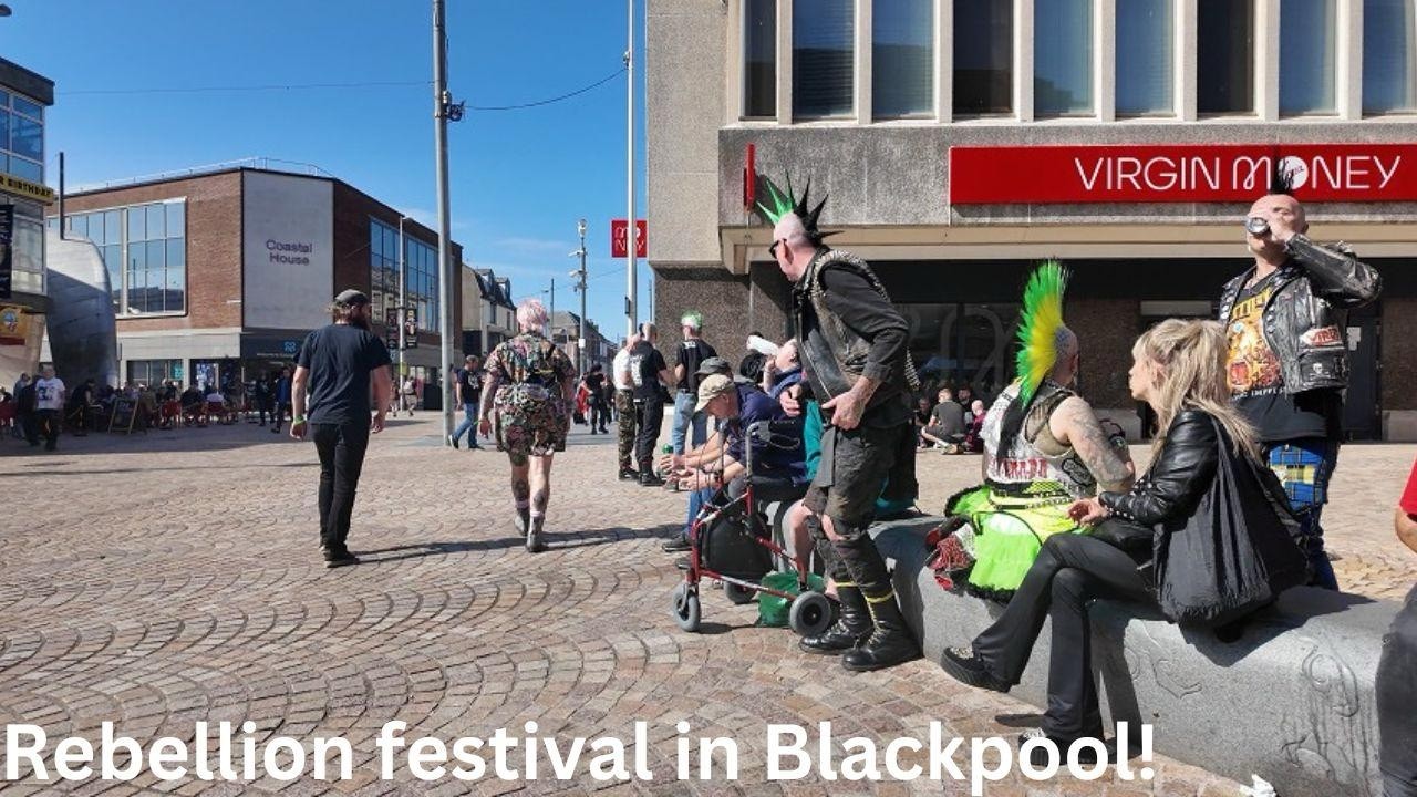 "Punk Rebellion Festival Takes Over Blackpool As Film Crew in Town!!