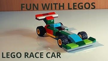 FUN WITH LEGOS: How to build a 🏎️ Race Car (moc) using LEGO classic.