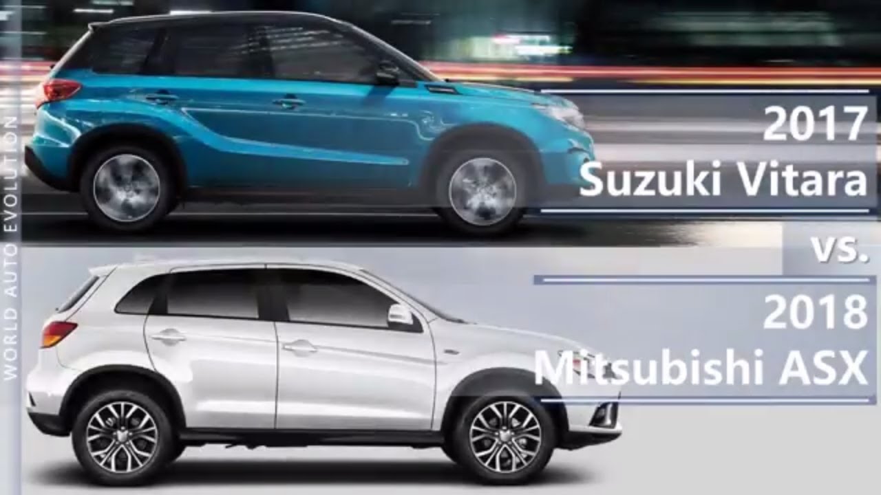 2017 Suzuki Vitara vs 2018 Mitsubishi ASX / Outlander