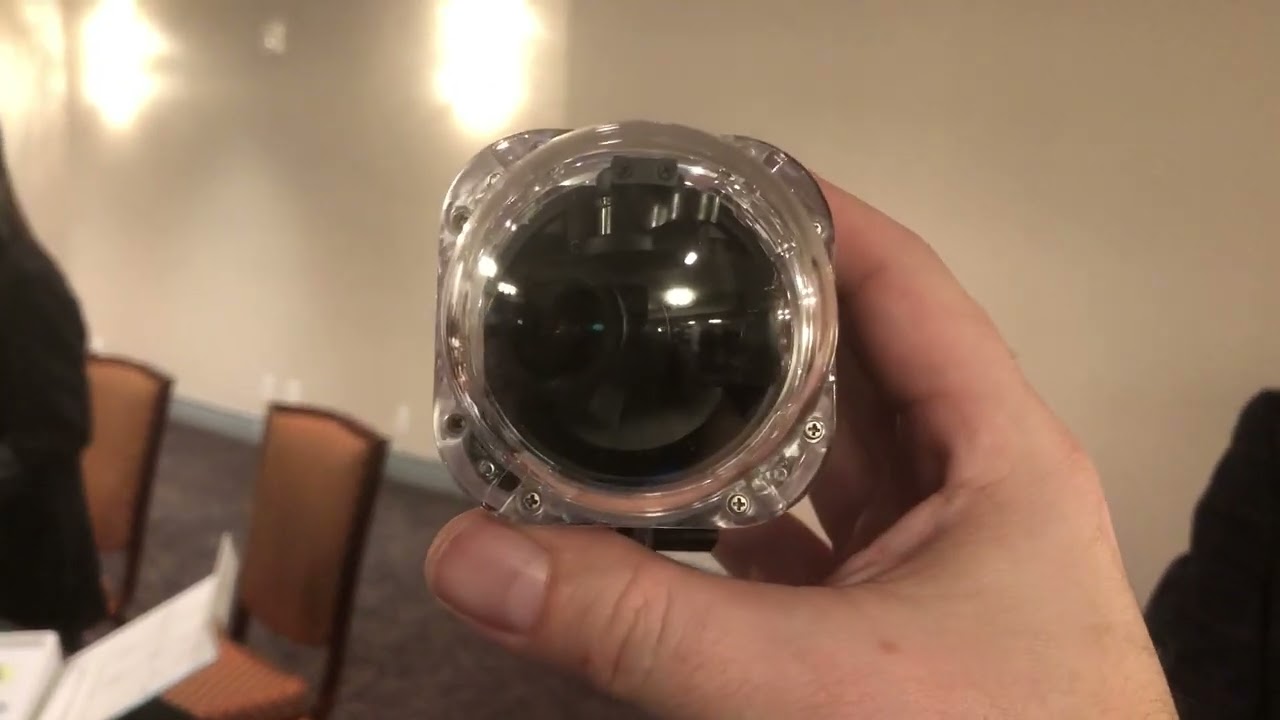 CES2018: 4K underwater action camera with a gimbal!