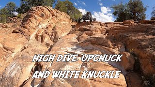 Moab 2021 Day 1 Part 2 (Behind the Rocks, White Knuckle, Upchuck and High Dive)