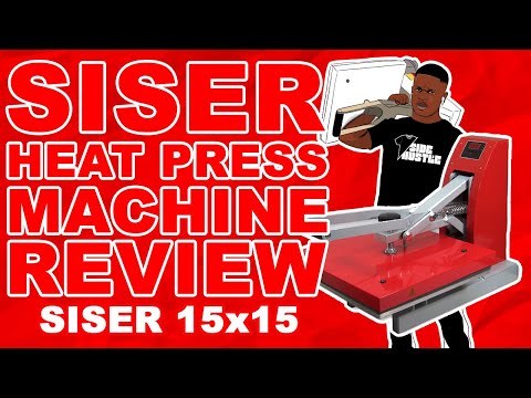 Review and Demo of the Tusy 15x15 Heatpress from  