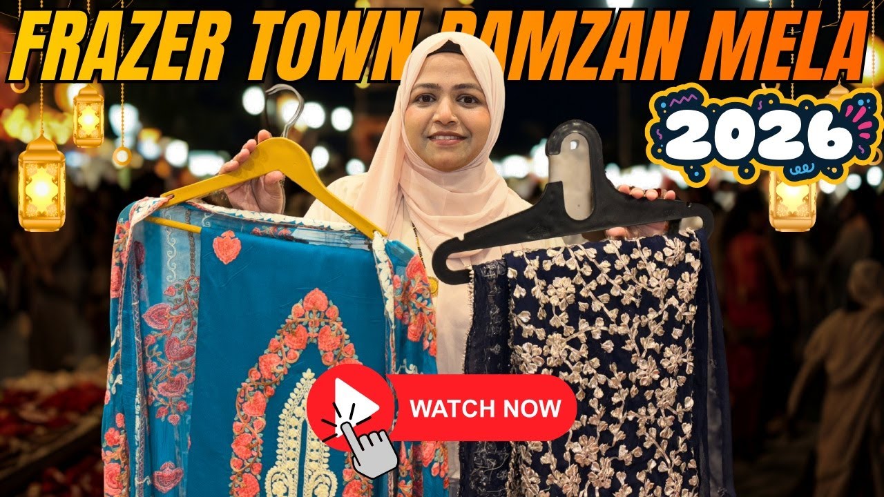 Bangalore's BEST Ramzan Shopping Exhibition 2026 at Frazer Town | Karwan E Ramzan