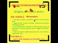 Applied technician maths I for National certificate, sub module 2