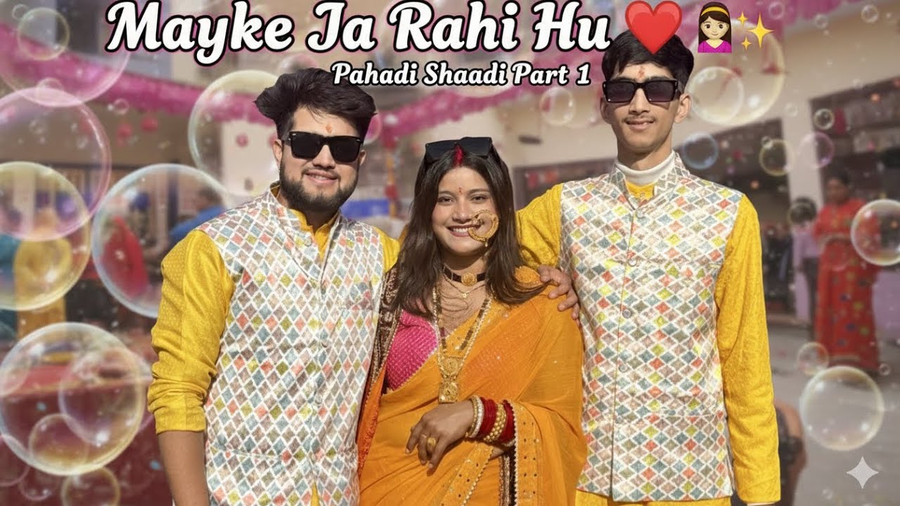 Mayka Wali Shaadi ❤️ Uttarakhand Wedding Vlog Part 1 | Almora to Ranikhet