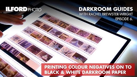 Printing Colour Negatives - ILFORD Photo Darkroom Guides