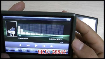 Touch Screen MP3/MP4/AVI/RM/RMVB Portable Media Player - DealExtreme