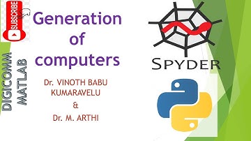 Generation of computers by Dr. Vinoth Babu Kumaravelu