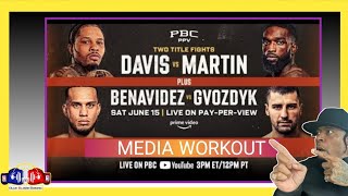 LIVE: ERROL SPENCE SWITCHED UP ON TANK ! GERVONTA TANK DAVS VS FRANK MARTIN WORKOUT & BENAVIDEZ !