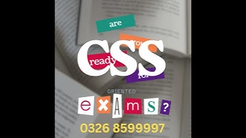 CSS Exam 2025 #shorts #youtubeshorts