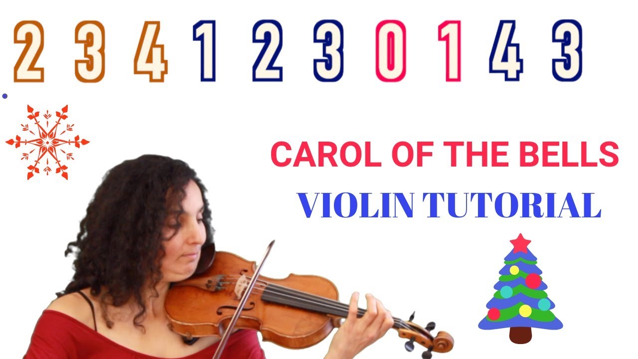 hår pulver tsunamien How To Play Carol Of The Bells On The Violin 🎻 Tutorial - YouTube