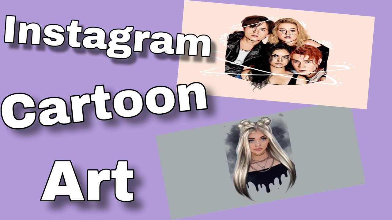 How to make Instagram cartoons - YouTube