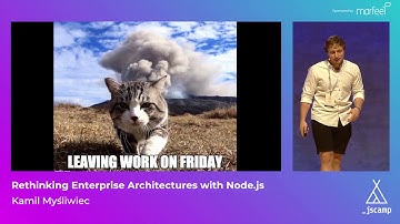Rethinking Enterprise Architectures with Node.js by Kamil Myśliwiec · JSCamp Barcelona 2018