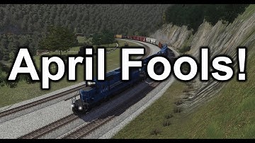 Trainz Runby: Conrail Manifest At Horseshoe Curve APRIL FOOLS!