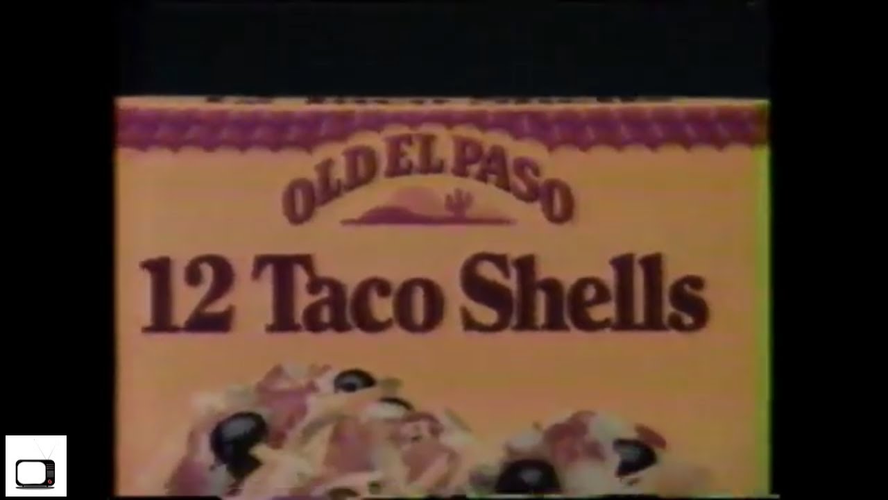 Old El Paso Taco Shells Commercial (1983) - YouTube