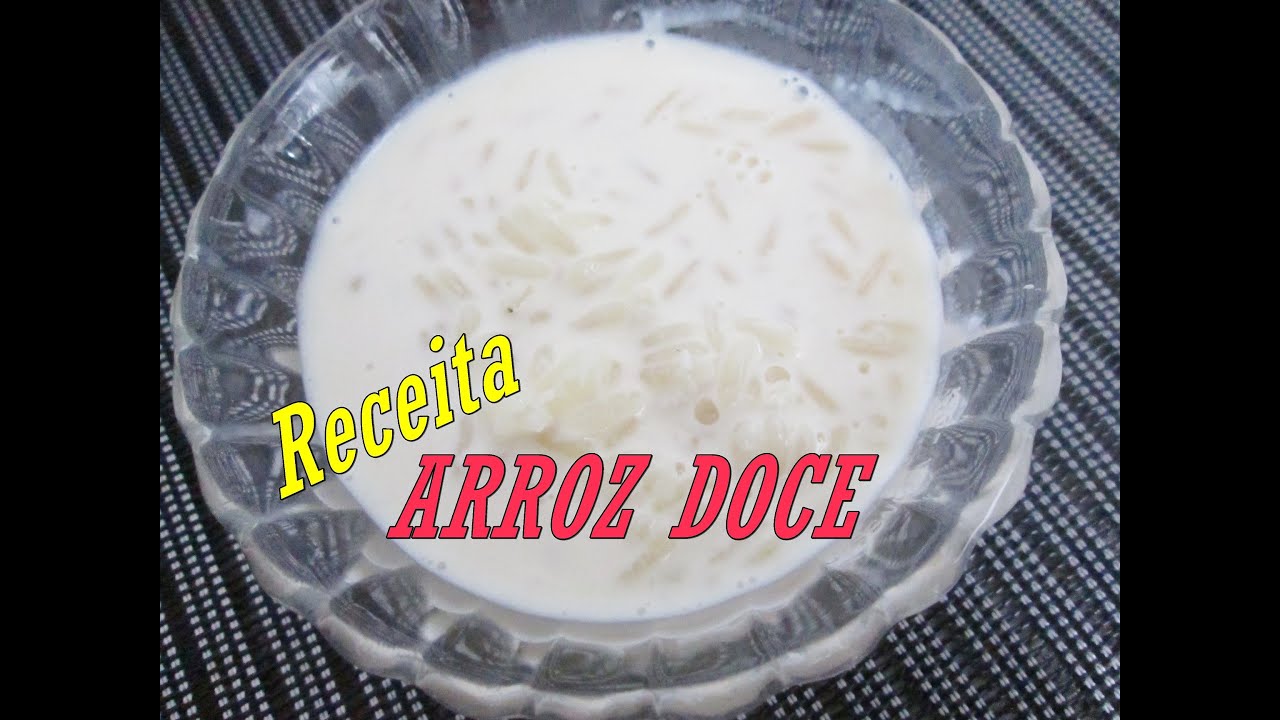 ARROZ DOCE RECEITA RÁPIDA