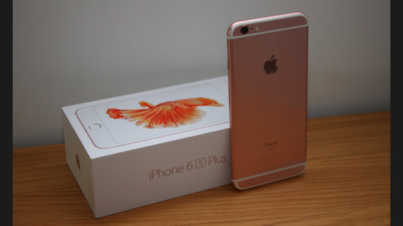  New  Unboxed : Apple iPhone 6s Plus 64 GB (Rose Gold) + First Boot-Up