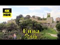 Enna sicily italy in 4k u.r