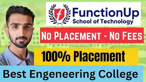 Function Up School of Technology || Function Up College Review || Reality of Engineering Placement