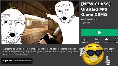 Untitled FPS Game is fun