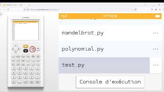 Tutoriel Python Numworks vidéo 1 : script, console et variables
