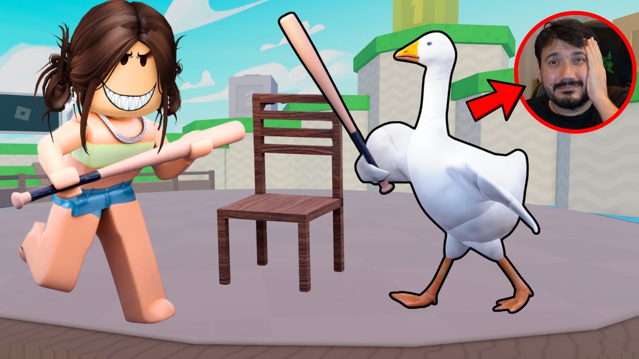 KIZGIN KAZ KOSTOK VS ECE😊AYŞEM ECE ARI💥ARIGİLLER🐝ROBLOX DUCK DUCK GOOSE