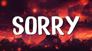 Sorry - Justin Bieber (Lyrics) || Taylor Swift, Ed Sheeran... (MixLyrics)