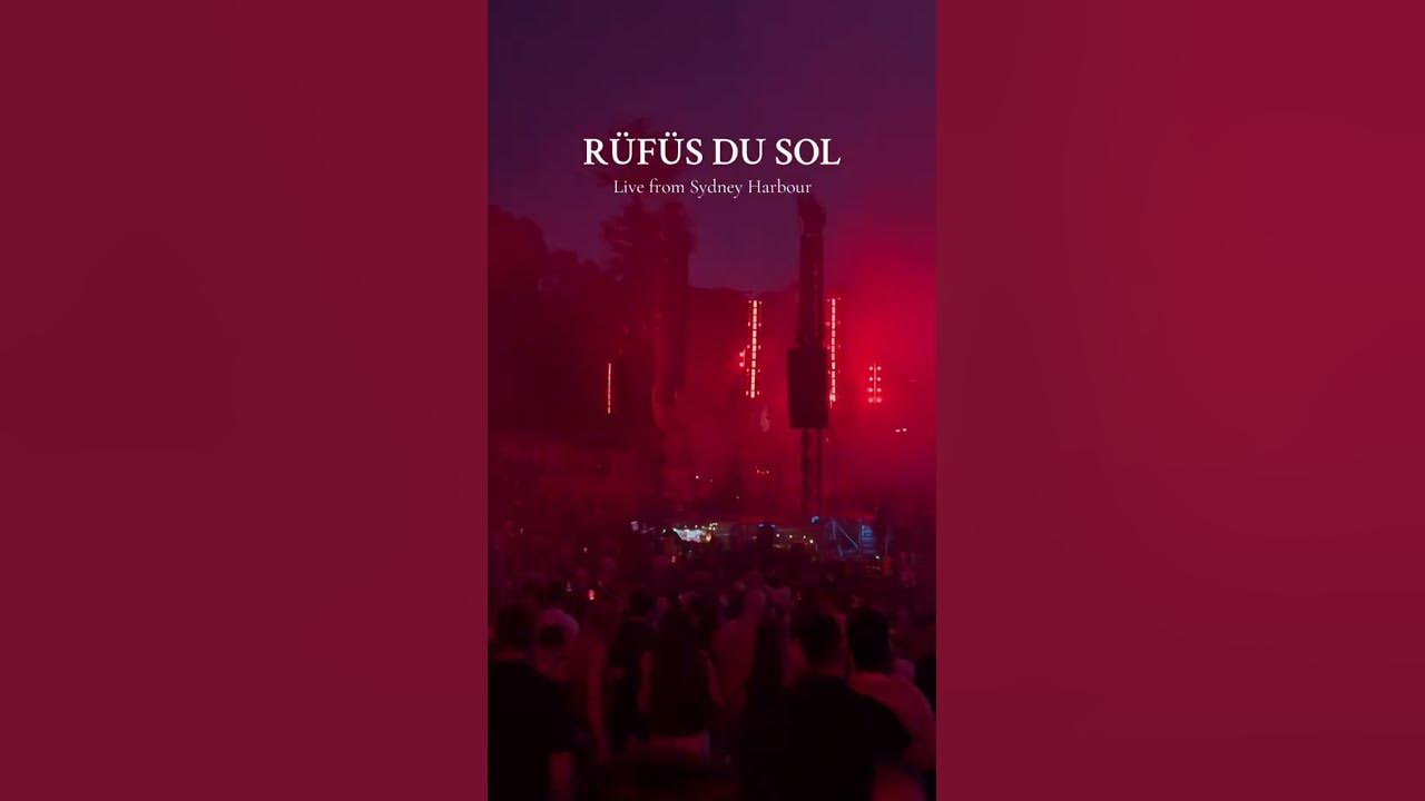 Innerbloom - Rüfüs Du Sol LIVE from Sydney Harbour 2024
