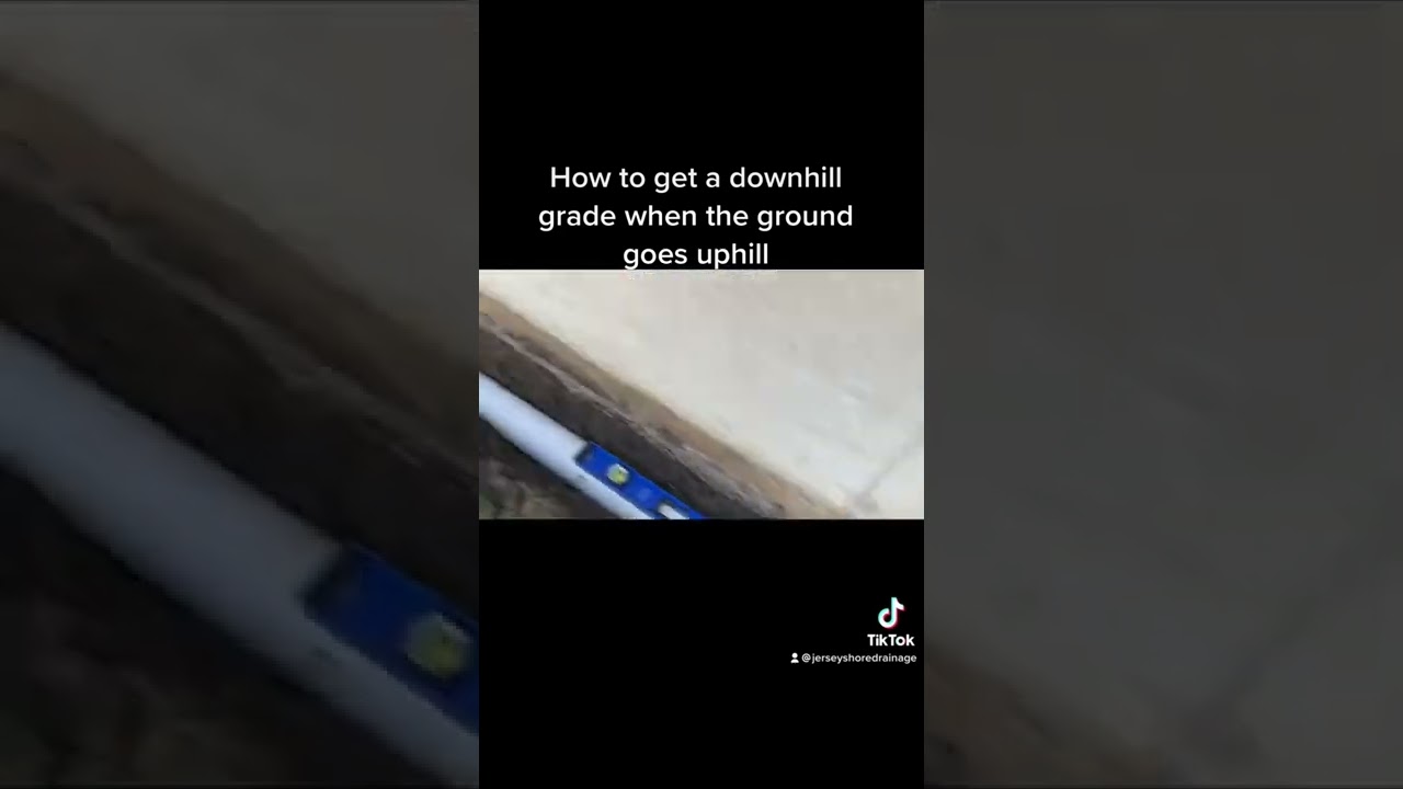 How To Run Your Downspout Out To The Street