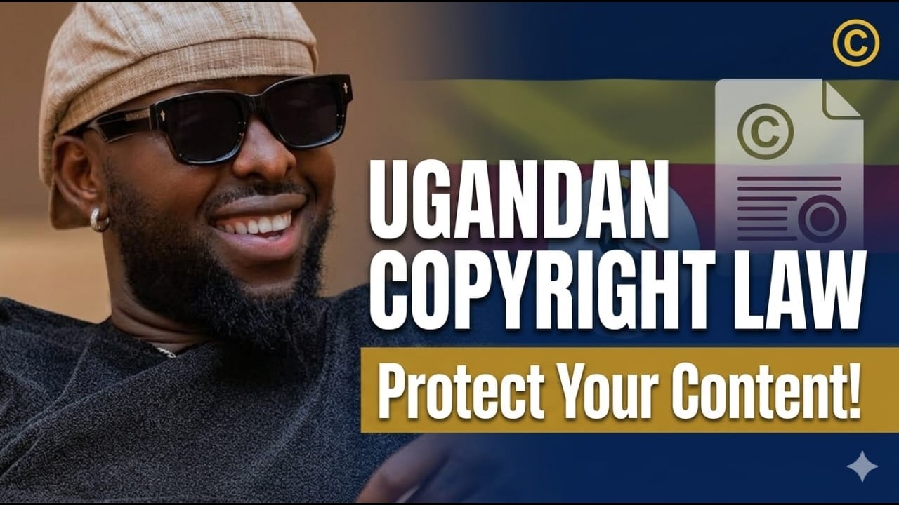Still from “Copyright in Uganda Explained: A Beginner's Guide”