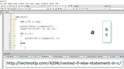 Biggest of 3 Numbers: C program