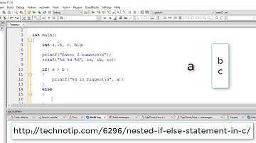 Biggest of 3 Numbers: C program