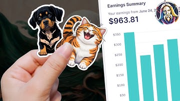 🔥Make $500 Selling Ai Stickers Using Leonardo Ai