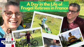 A Day in the Life of Frugal Retirees in France #ditl #dayinthelife #m10ebike #Véloélectrique