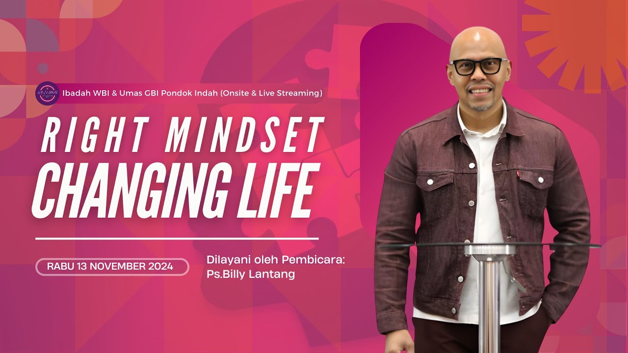 Ibadah WBI GBI Pondok Indah 13 November 2024 (PS Billy Lantang)