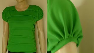 Latest self design girls top cutting and stitching easy tutorial