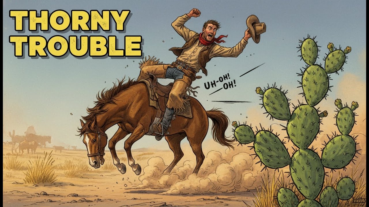 Cowboy vs. Cactus: A True Wild West Story from 1884!