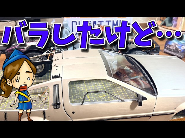 Delorean Aピラー左右 デロリアン Back to the Future DeLorean Issues 76-80: 
