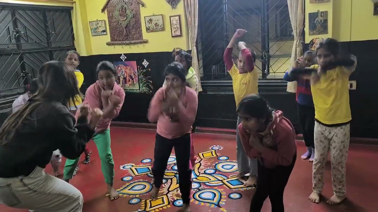 Dance practice with Aradhana ma'am on Thursday - 15.1.2026